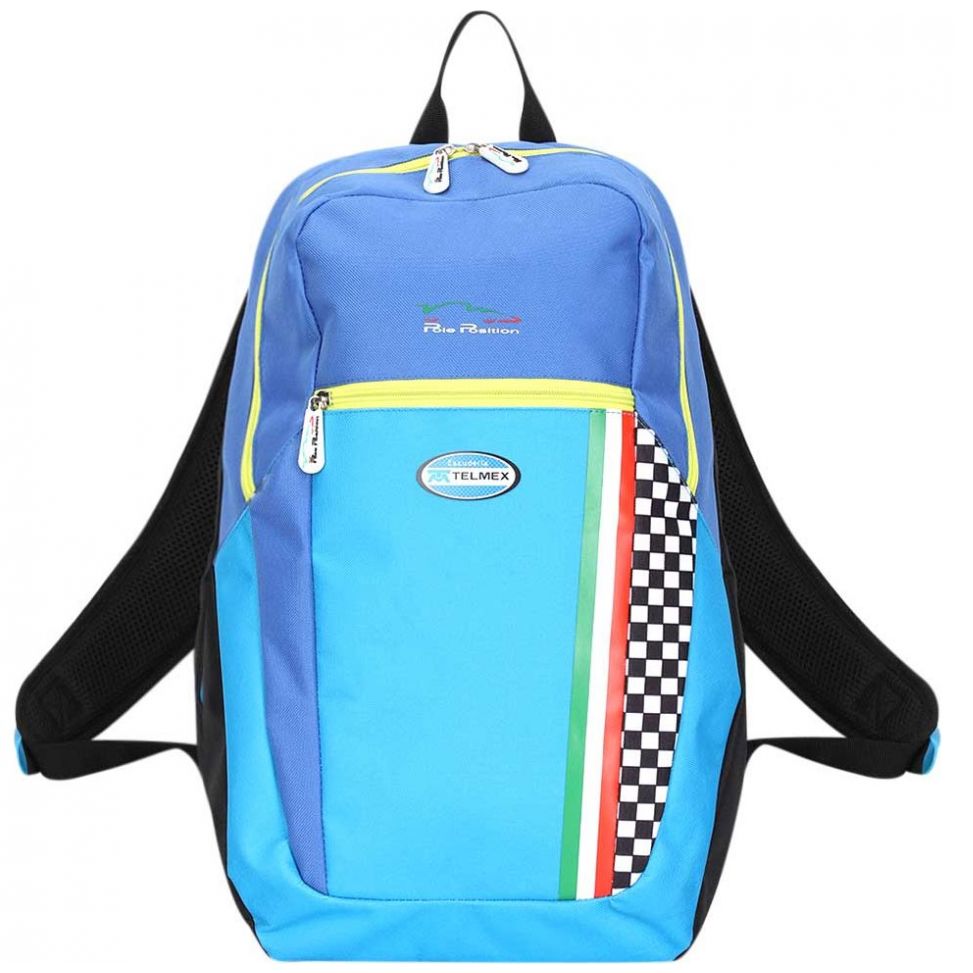 Mochila Azul Escudería Telmex Pole Position 20