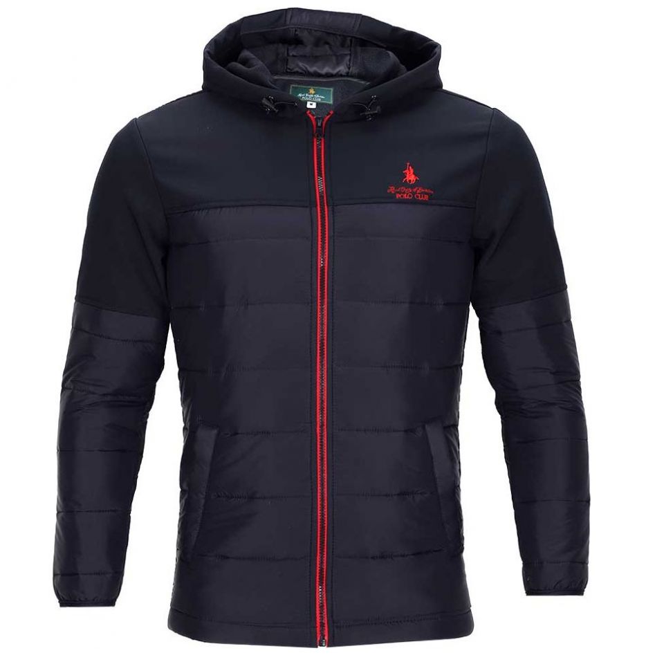 Chamarra Capitonada con Capucha para Caballero Polo Club Modelo Prp8J160