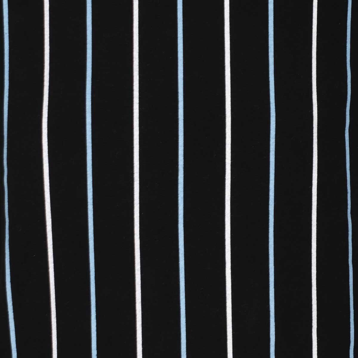 Playera Slim Fit Negra a Rayas para Caballero Fukka Modelo B11A181