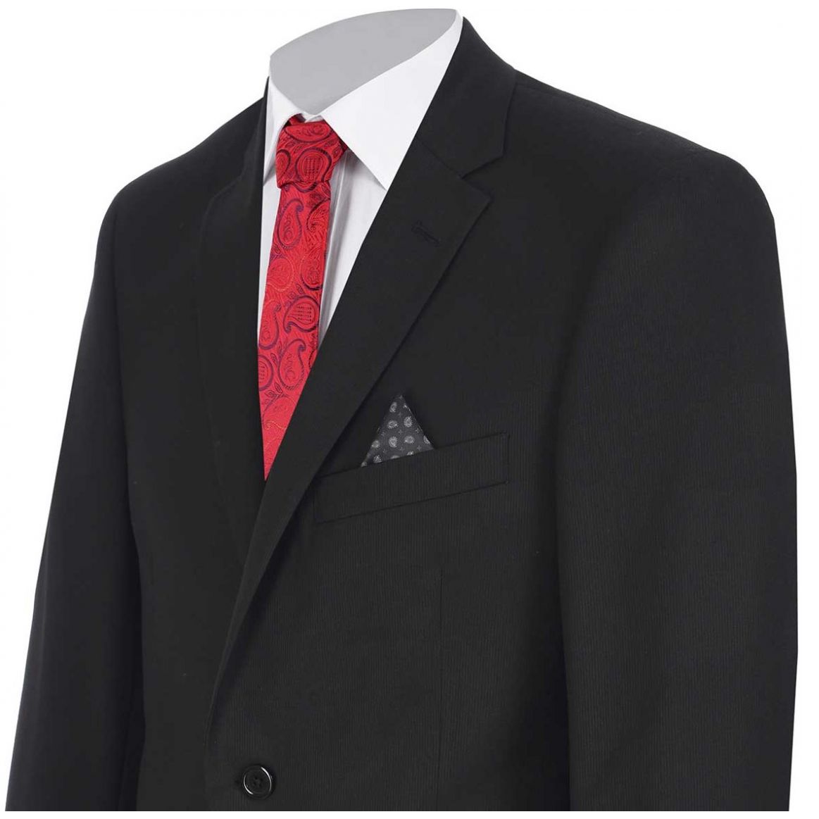 Traje Negro Intermezzo para Caballero Carlo Corinto Paris Modelo 32200704
