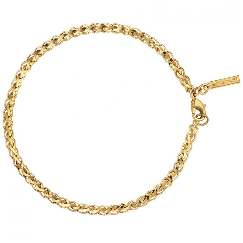 Pulsera Diamantada en Dorado Emanuel Ungaro