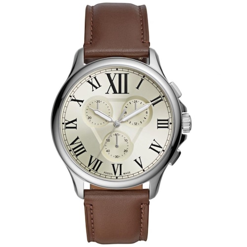 Reloj Caf&eacute; para Hombre Marca Fossil Modelo Elo Fs5638