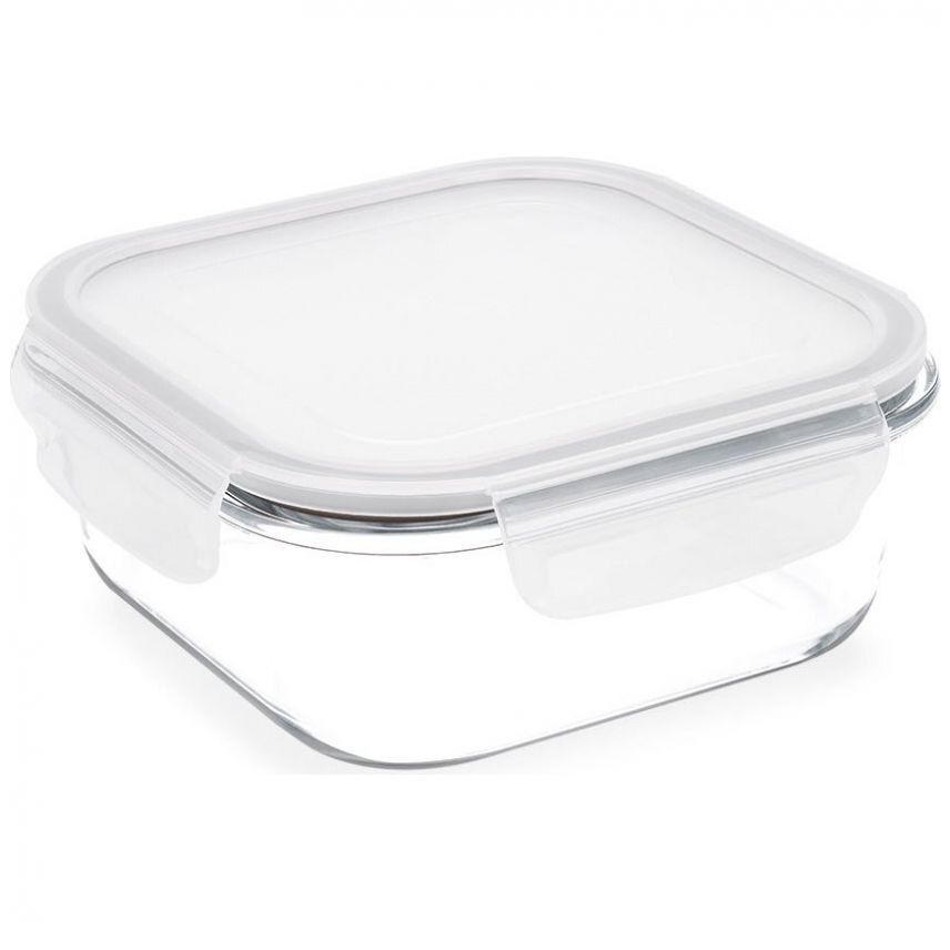 Contenedor Cuadrado 800Ml Hermético Brinox