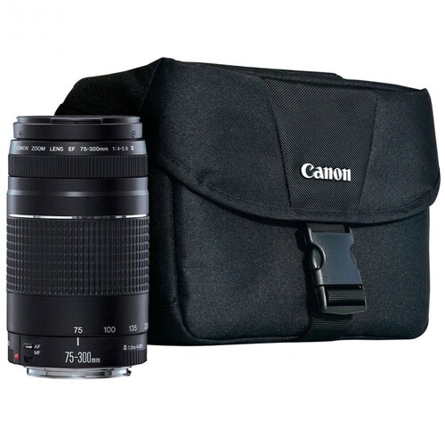 Kit Cámara Canon T7 18-55 + Ef 75-300 + Estuche