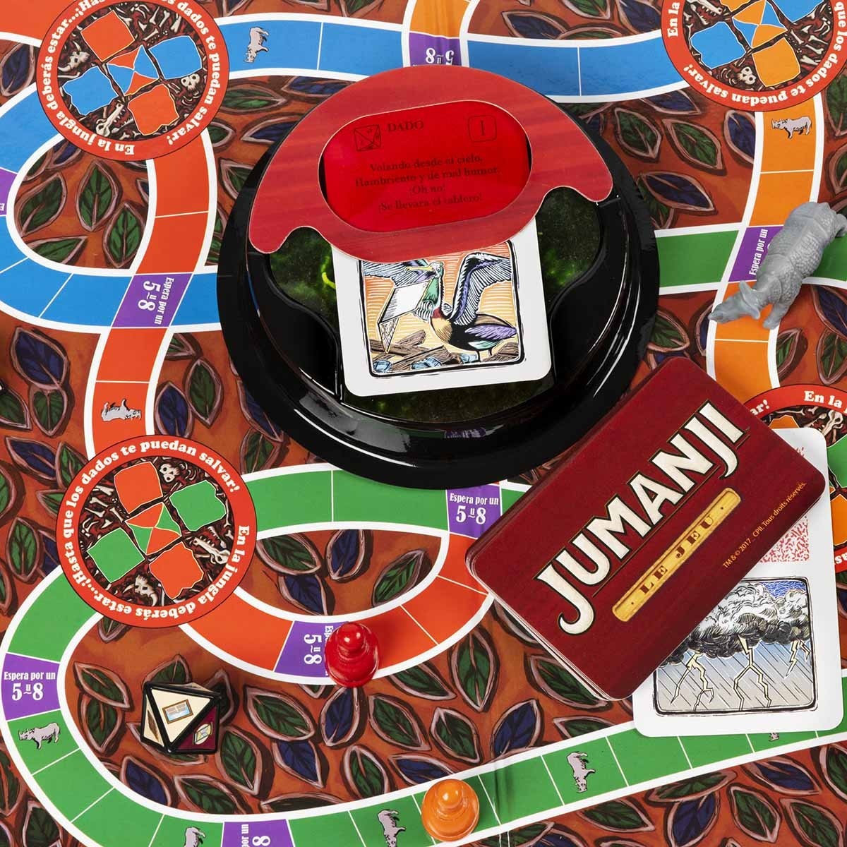 Regle Du Jeu Jumanji Spin Master Juego de mesa jumanji spin master - Sears