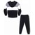Pants de  2 Piezas Negro Combinado para Niño Hollywood North Modelo Hap202030