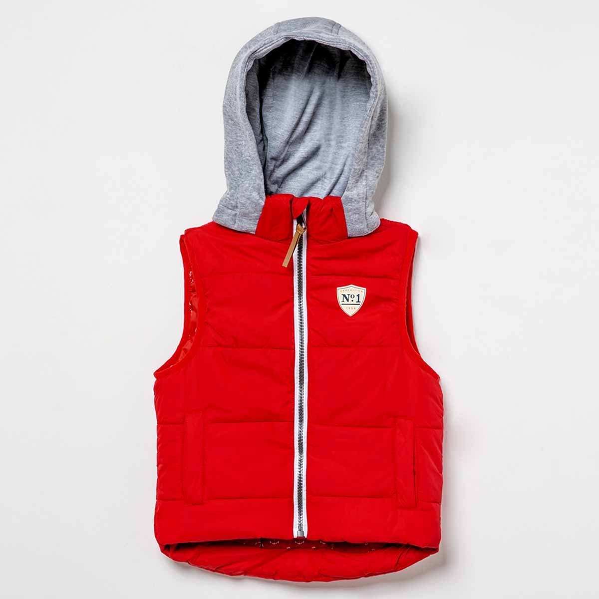 Chaleco con Capucha en Felpa para Niño Hollywood North Modelo Hap20202