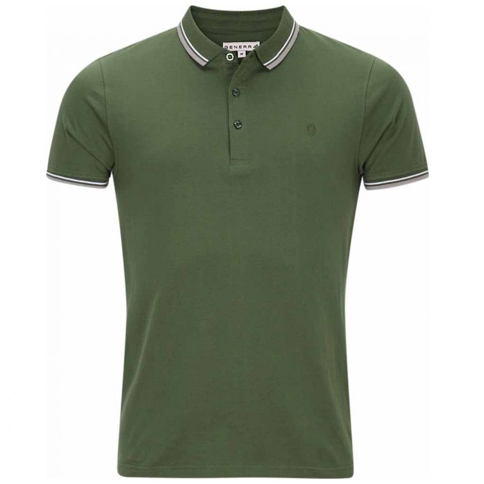 Playera Polo Slim Fit para Caballero Generra Modelo Pc018703