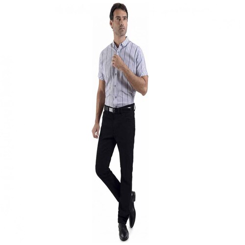 Jeans Straight Fit Negro para Caballero Supply Modelo 14 0585 0819-2