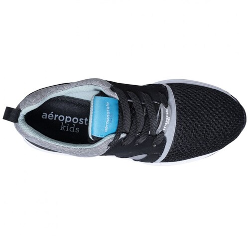 Tenis  con Agujeta Negro Combinado para Ni&ntilde;o Aeropostale Modelo 21200410027Nr