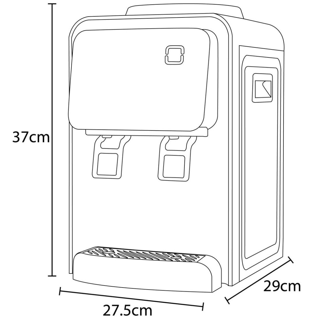 Dispensador de Agua Dorado Eam06B Dace