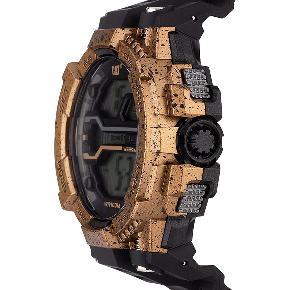 Set de Reloj Negro para Caballero Caterpillar Modelo Oa19721141M