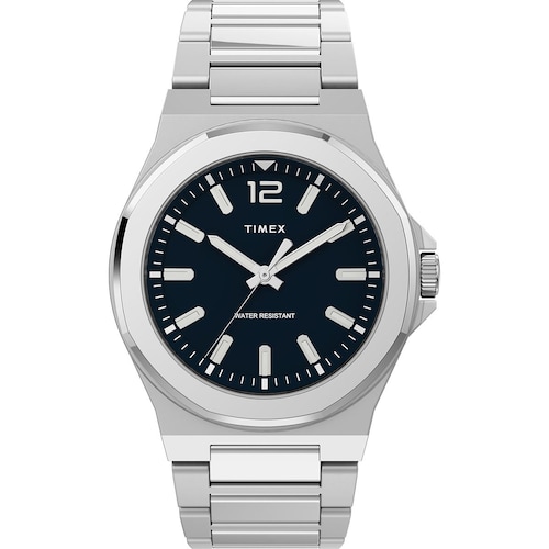 Reloj Plata para Hombre Timex Modelo Elo Tw2U42400