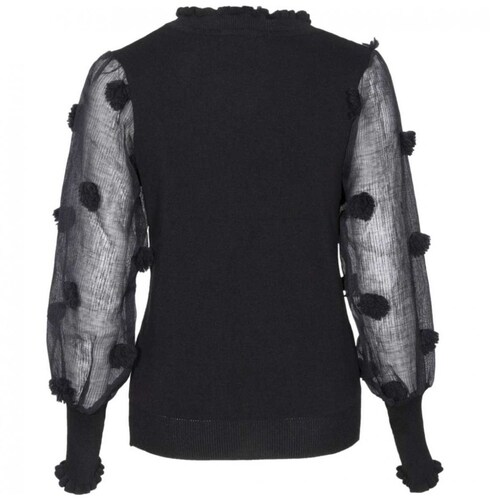 Blusa de Manga Larga con Transparencia Studio si