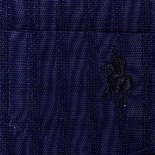 Camisa Manga Larga Azul Marino para Caballero Modelo P10923 Polo Club