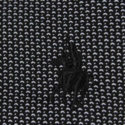 Camisa Manga Larga Slim Fit Estampada Negro para Caballero Modelo P10942 Polo Club
