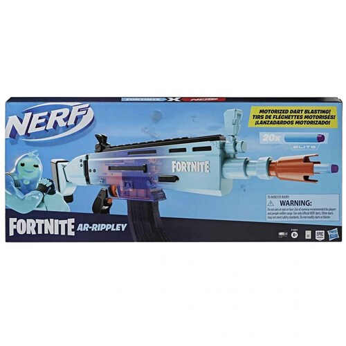 Lanzador Nerf Fortnite Ar-Rippley