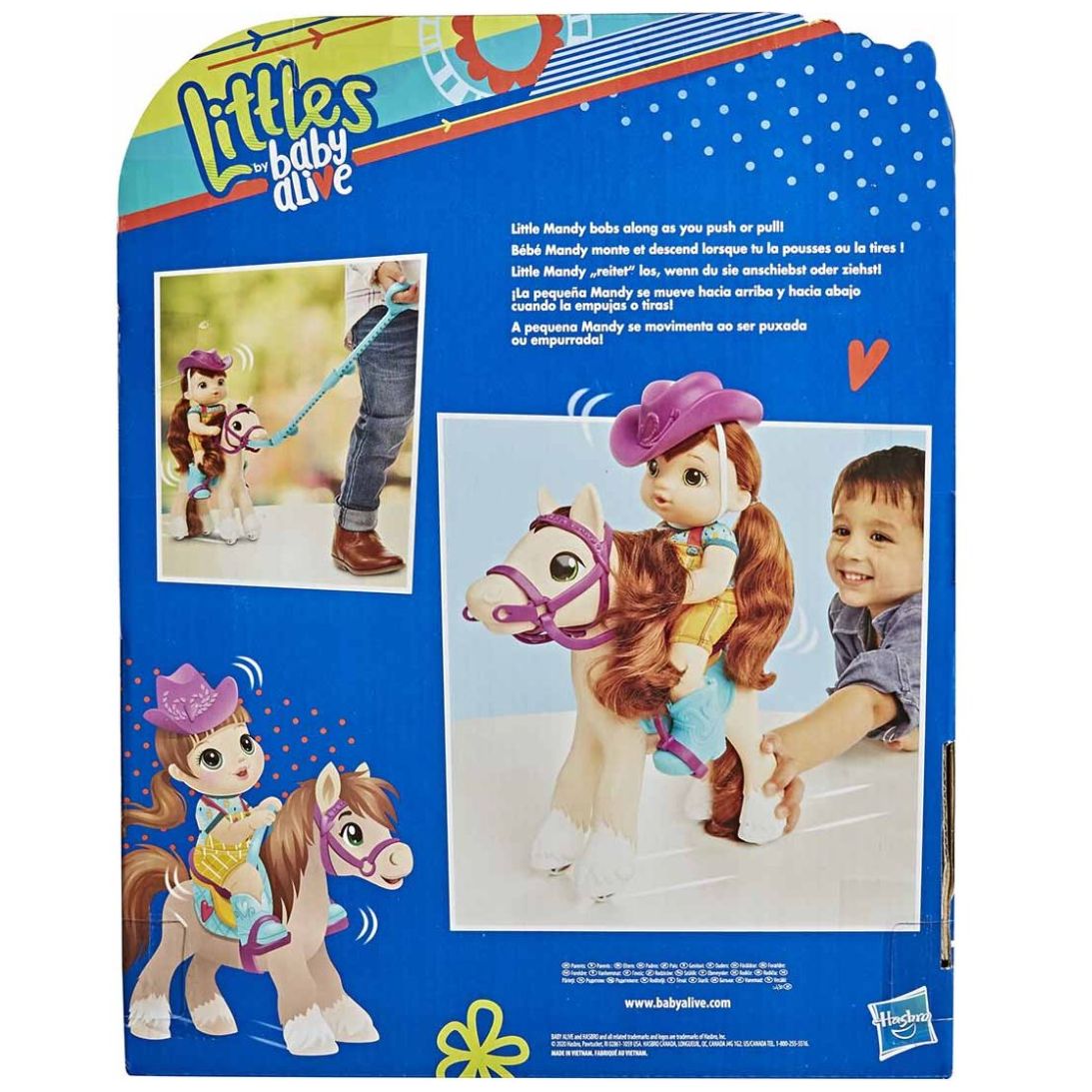 Paseo en Pony Littles By Baby Alive