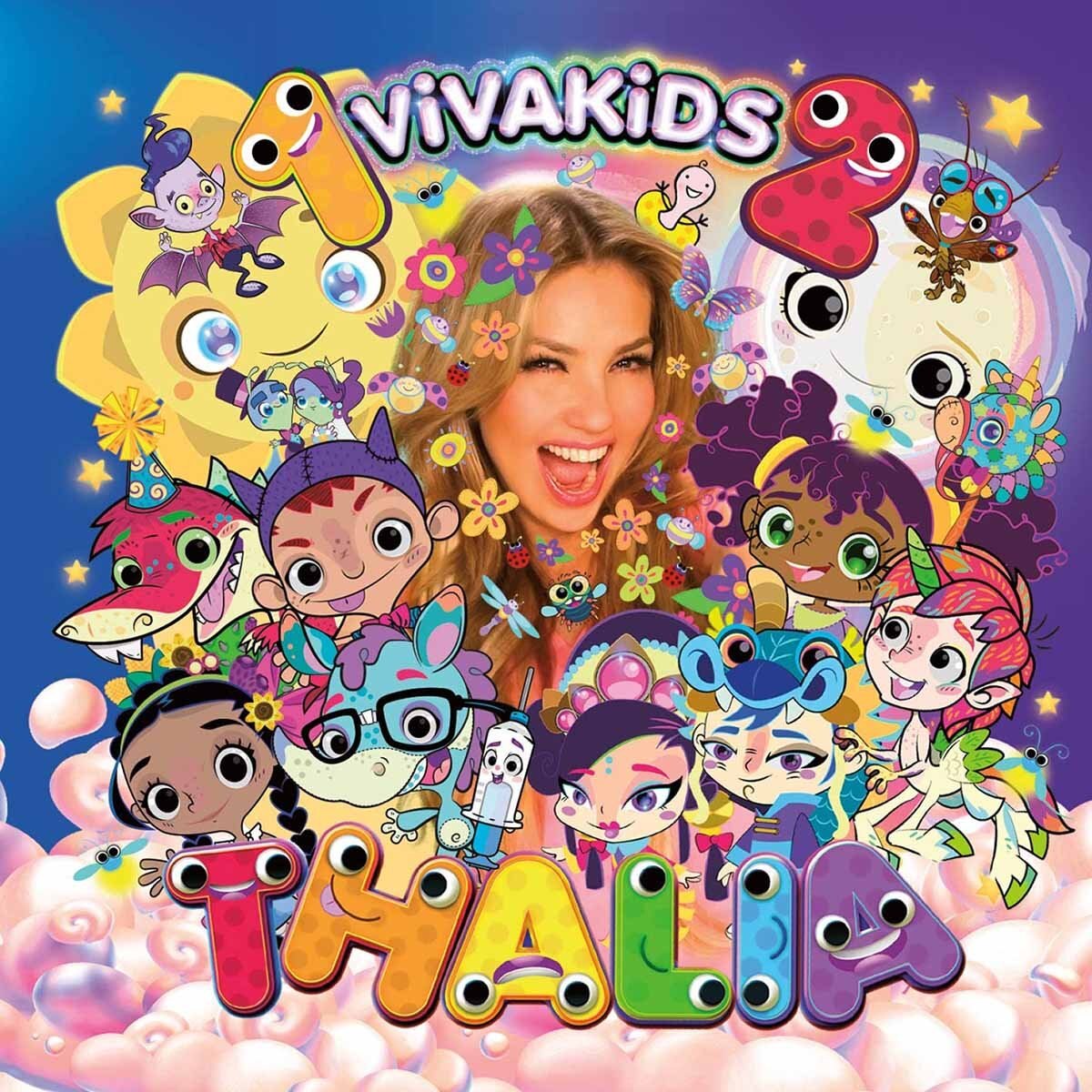 2 Cd\'s Thalia Viva Kids Vol. 1&2