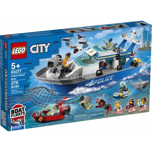Barco Patrulla de Policía Lego City