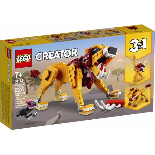 León Salvaje Lego Creator