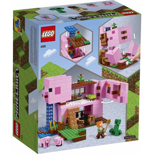 La Casa-Cerdo Lego Minecraft
