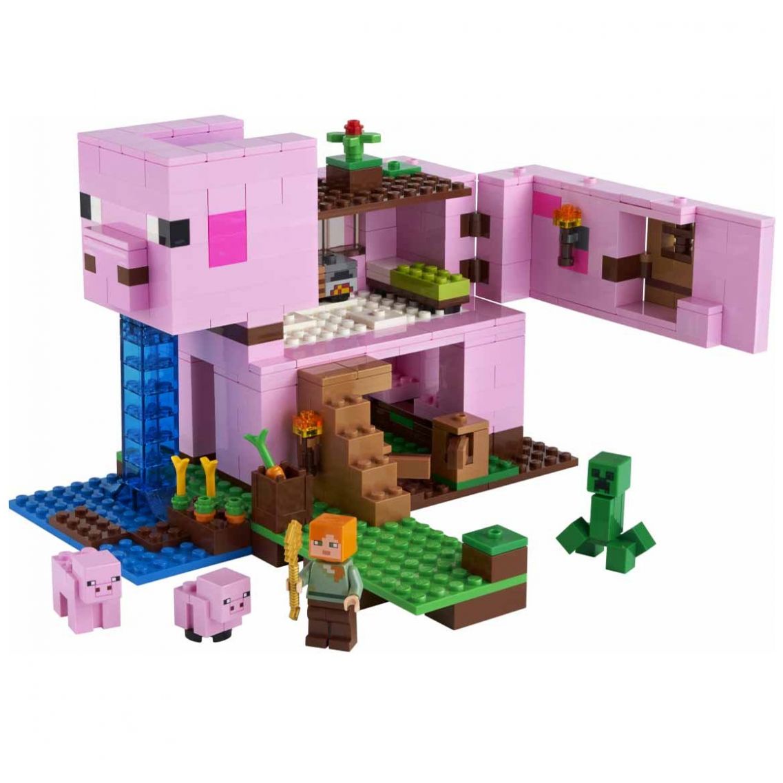 La Casa Cerdo Lego Minecraft Sears