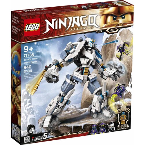 Combate en el Titán Robot de Zane Lego Ninjago