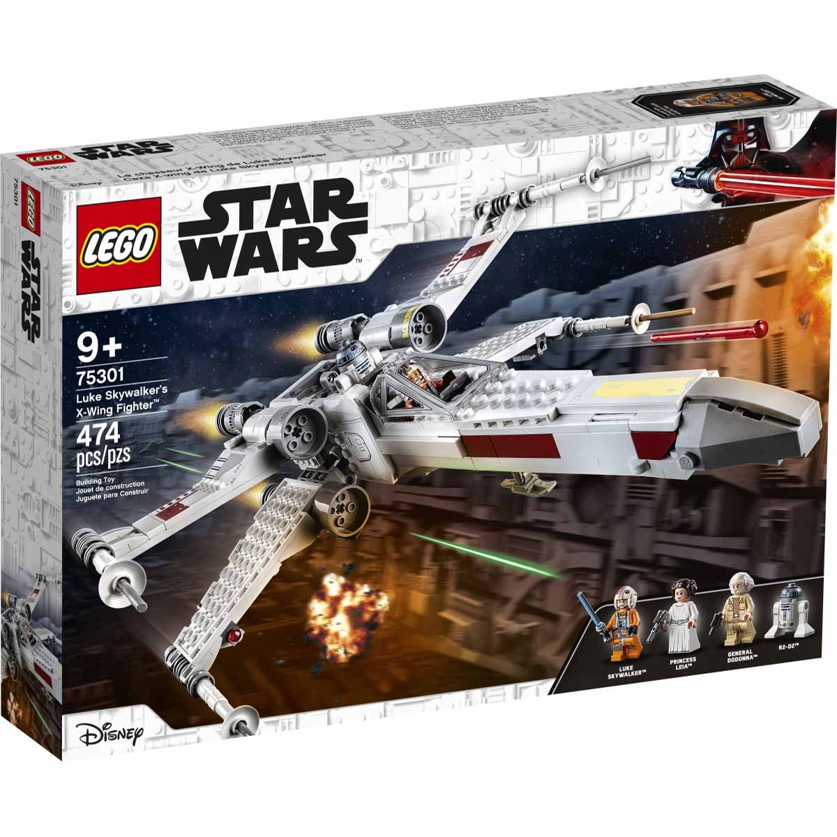 Set Caza X Wing de Luke Skywalker Lego Star Wars Tm