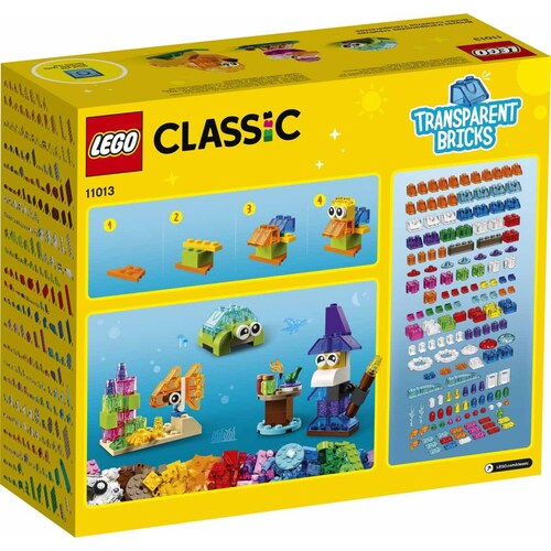 Bricks Creativos Transparentes Lego Classic