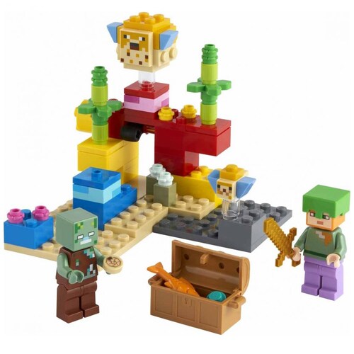 El Arrecife de Coral  Lego Minecraft