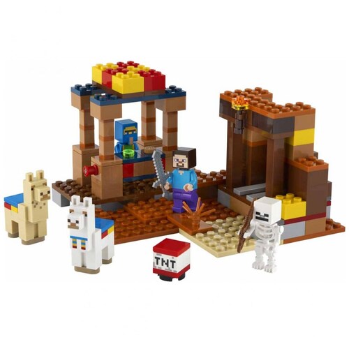 El Puesto Comercial  Lego Minecraft