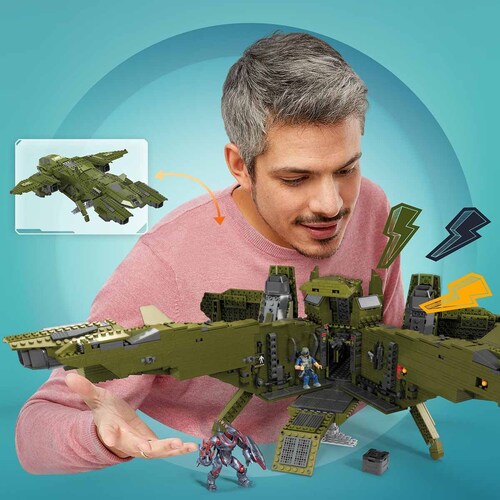 Mega Construx Halo Pelican Scape