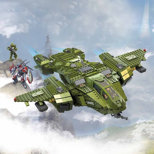 Mega Construx Halo Pelican Scape