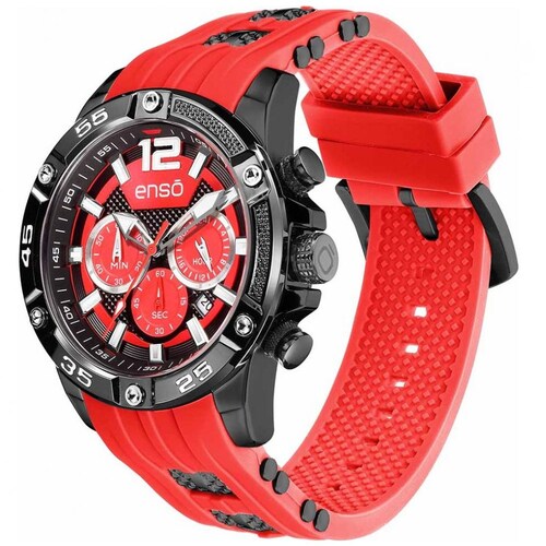 Reloj Rojo para Caballero Enso Modelo Ew1015G3