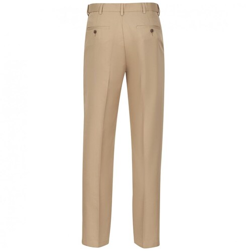 Pantalón Haggar Café Claro Pro Classic Fit para Hombre