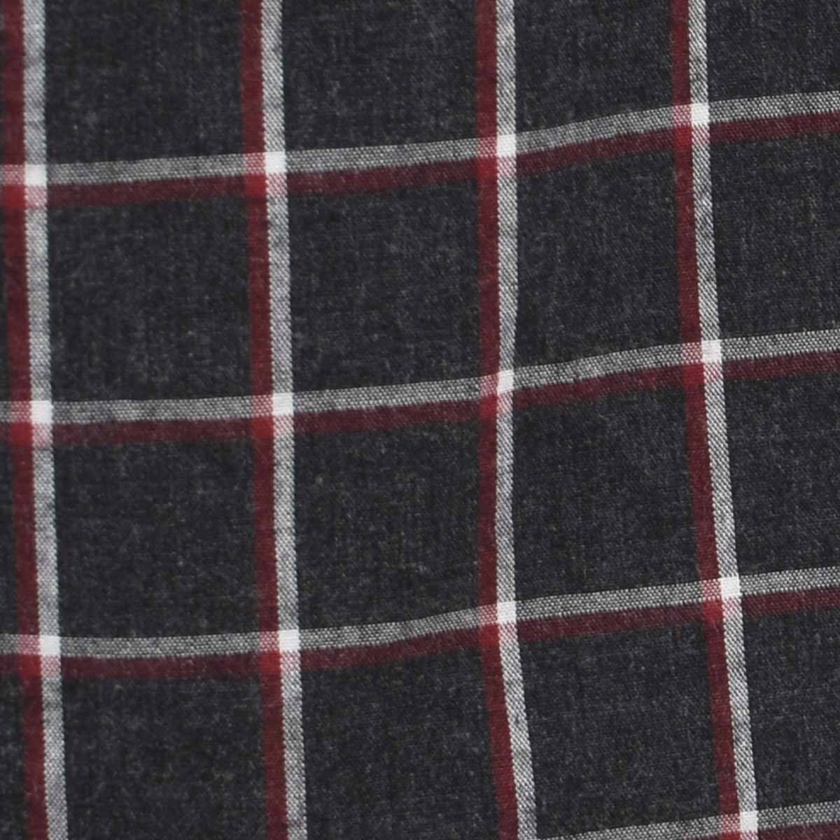 Camisa para Caballero Manga Larga Roja a Cuadros Haggar Modelo Hmw8F1013