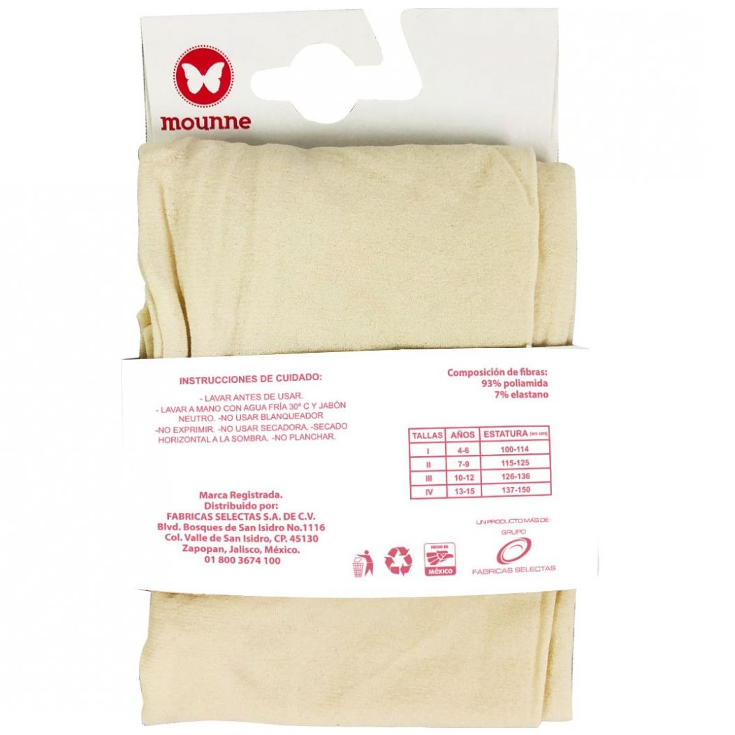 Malla de Microfibra para Niña Mounne Modelo Fsn006-2