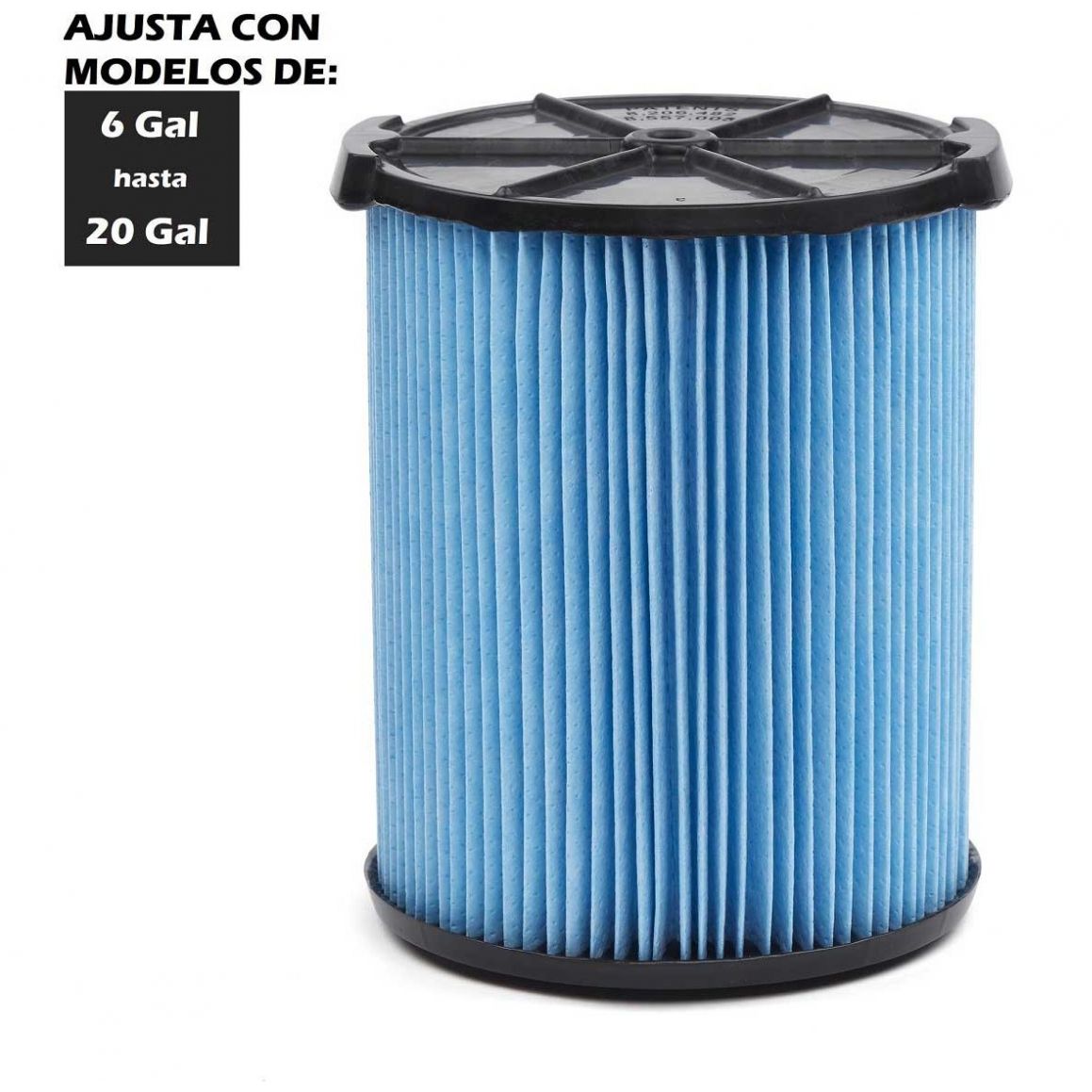 Filtro de Polvo Fino para Aspiradoras Craftsman de 6 a 20 Galones Mod. Cmxzvbe38751