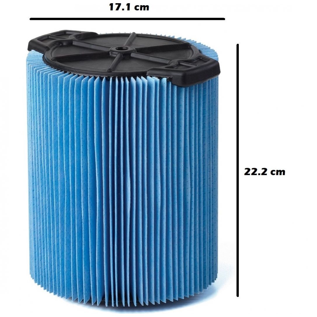 Filtro de Polvo Fino para Aspiradoras Craftsman de 6 a 20 Galones Mod. Cmxzvbe38751