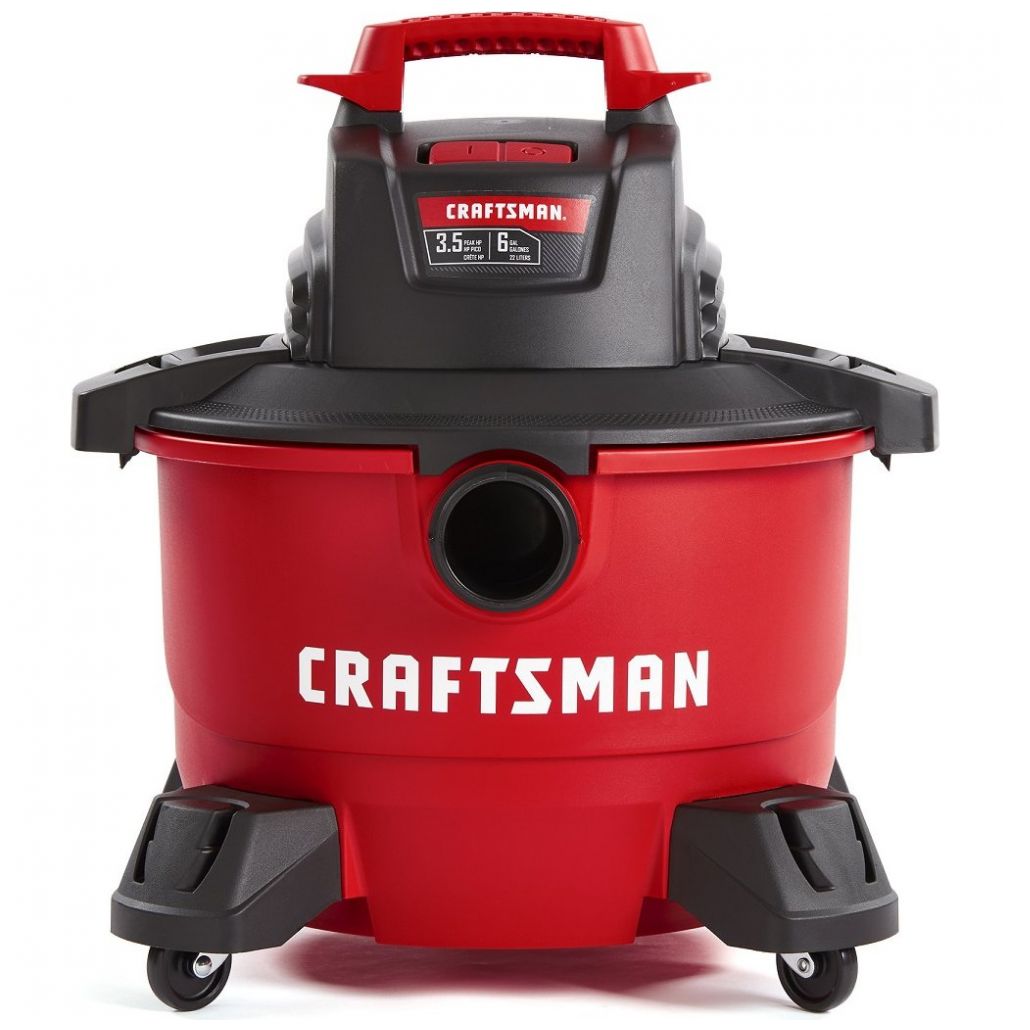 Aspiradora de 6 Galones y 3.5 Hp para Seco y Mojado Mod. Cmxevbe17584 Craftsman