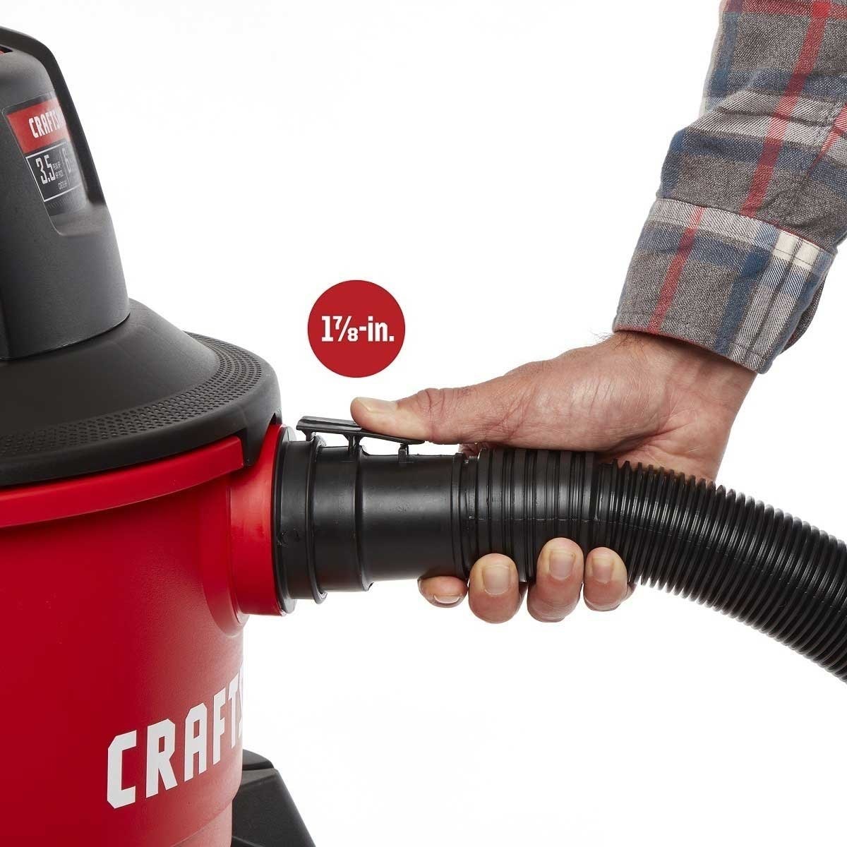 Aspiradora de 6 Galones y 3.5 Hp para Seco y Mojado Mod. Cmxevbe17584 Craftsman