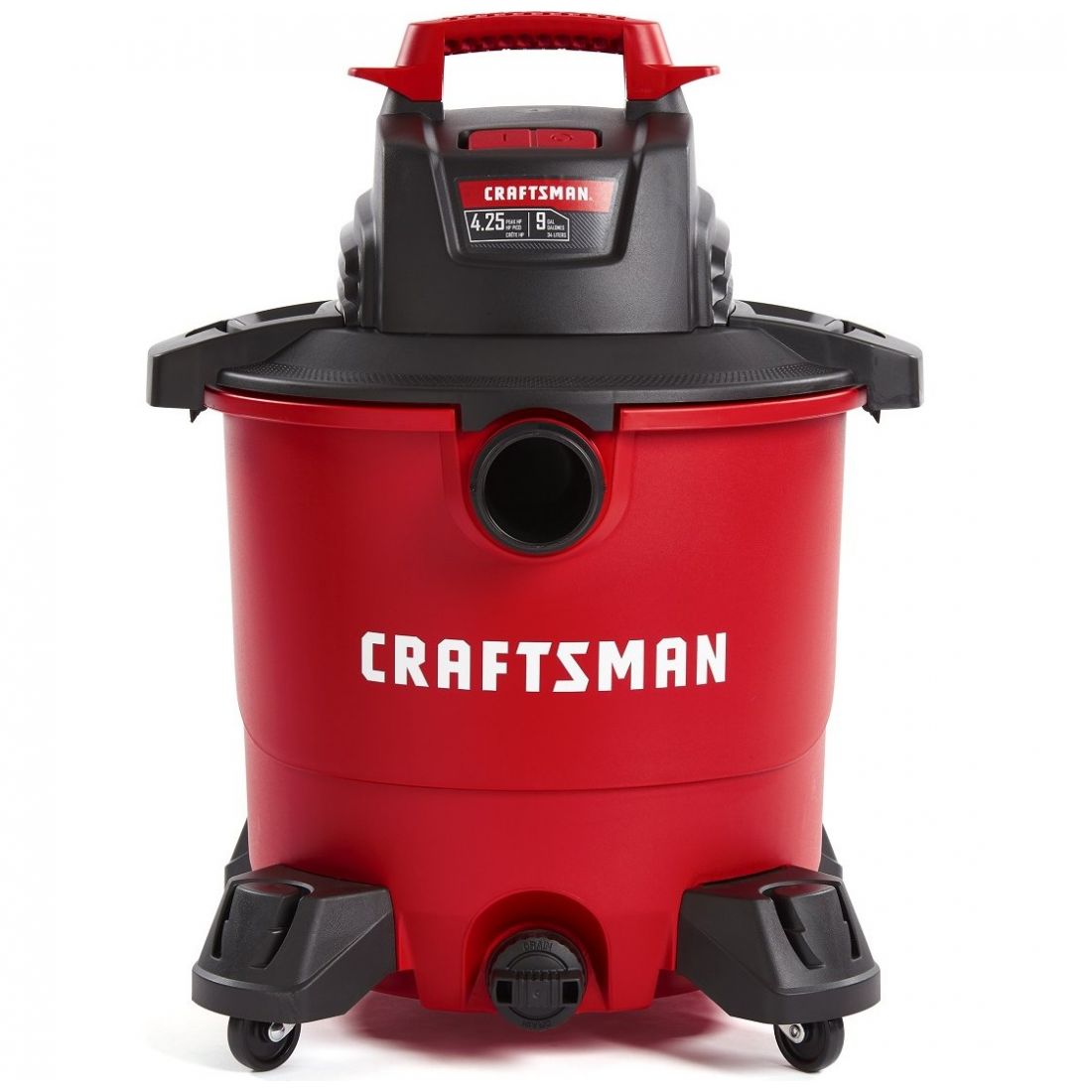 Aspiradora de 9 Galones y 4.25 Hp para Seco y Mojado Mod. Cmxevbe17590 Craftsman