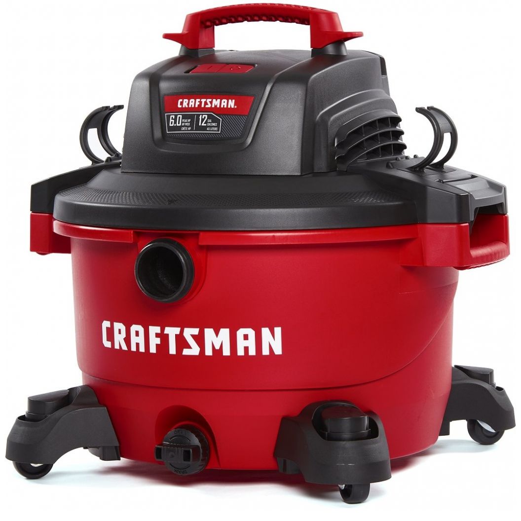 Aspiradora de 12 Galones y 6 Hp para Seco y Mojado Mod. Cmxevbe17594 Craftsman