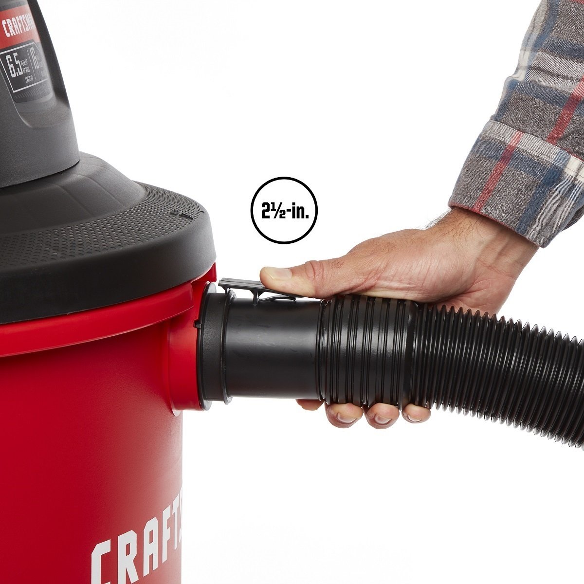 Aspiradora de 16 Galones y 6.5 Hp para Seco y Mojado Mod. Cmxevbe17595 Craftsman