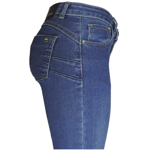 Jeans Pump Skinny Pretina Delgada Beronna