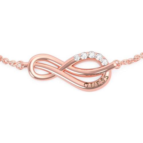 Pulsera Eternal Love Oro Rosa Guess