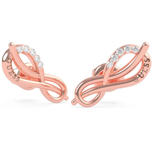 Aretes Eternal Love Oro Rosa Guess
