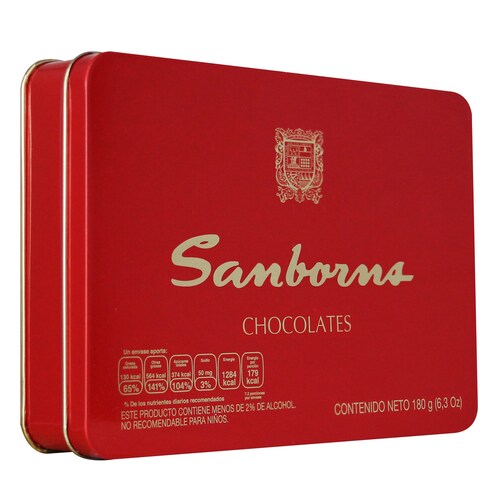 Caja de Chocolates 180 G  Sanborns