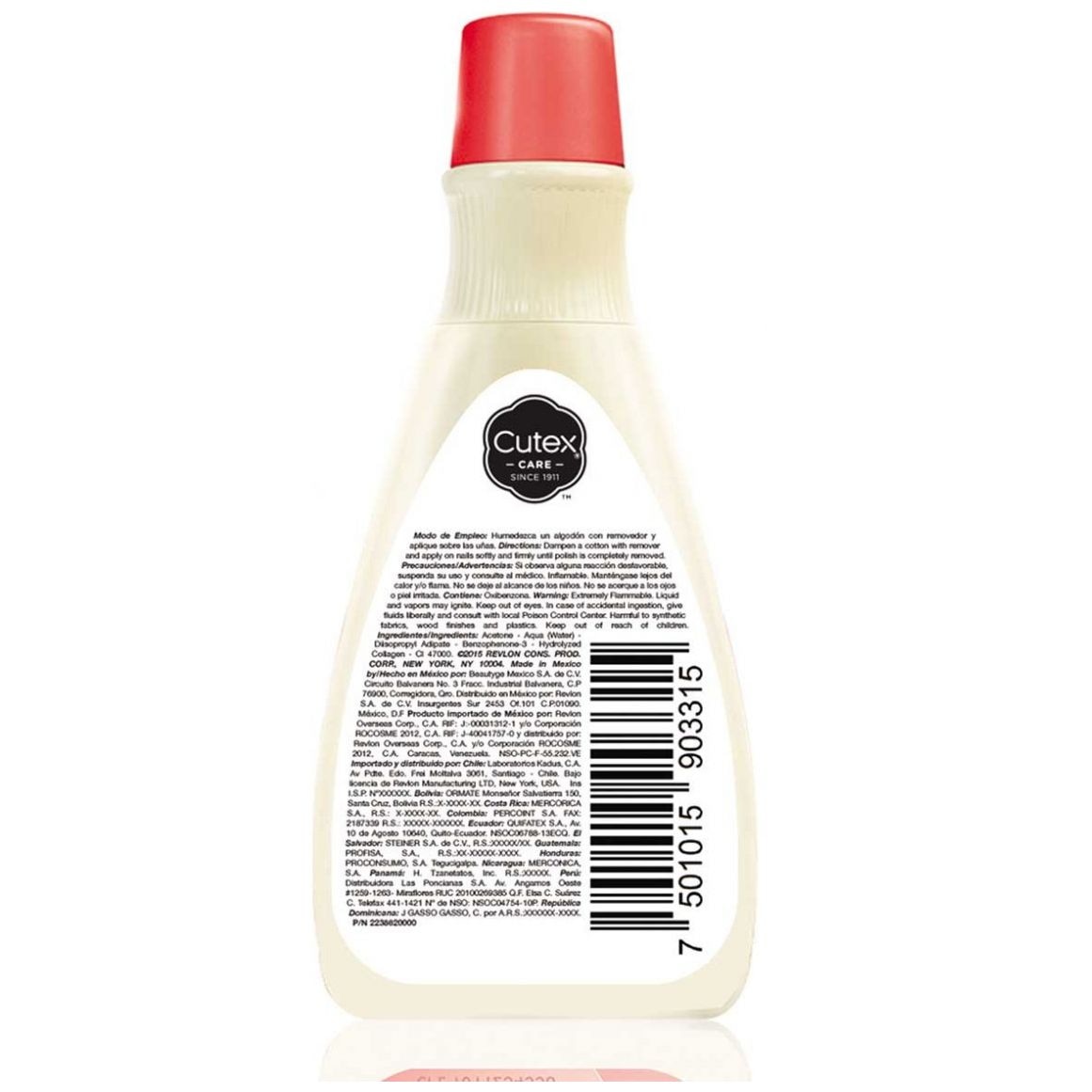 Cutex Quitaesmalte Original 50 ml image number 1